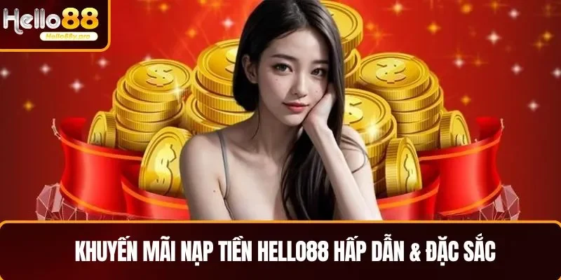 Khuyến mãi nạp tiền HELLO88 hấp dẫn & đặc sắc